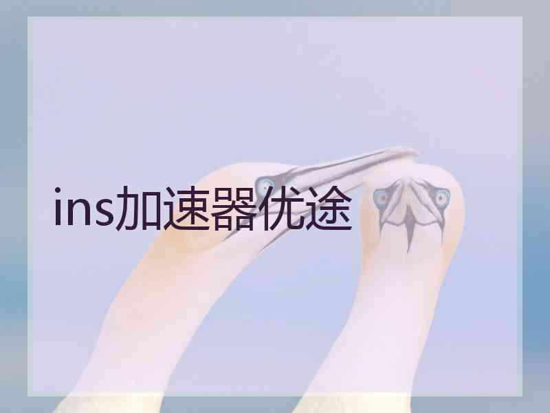 ins加速器优途