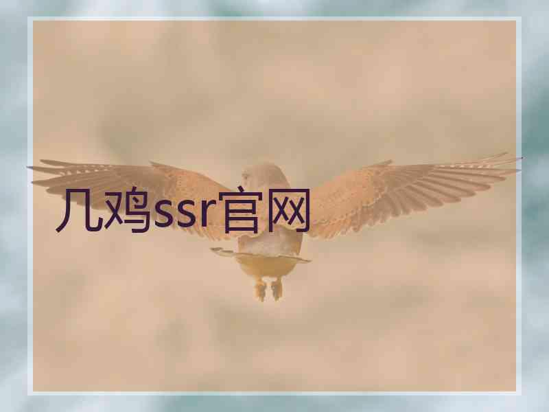 几鸡ssr官网