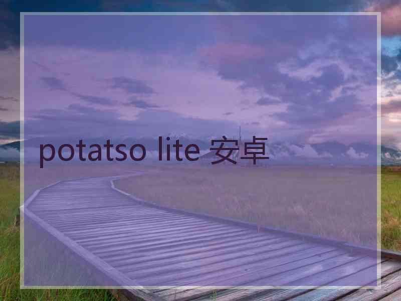potatso lite 安卓