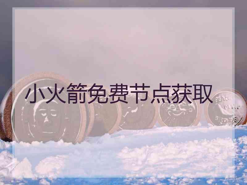 小火箭免费节点获取
