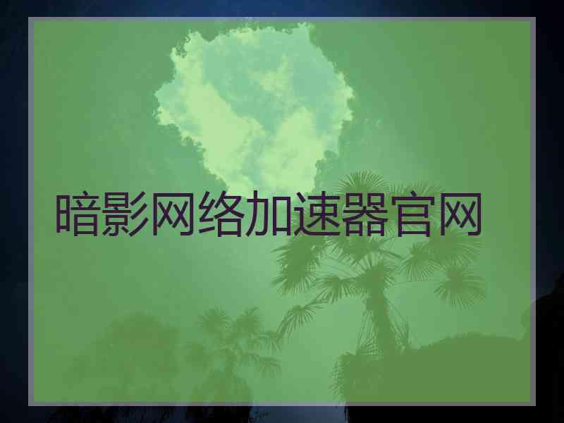 暗影网络加速器官网