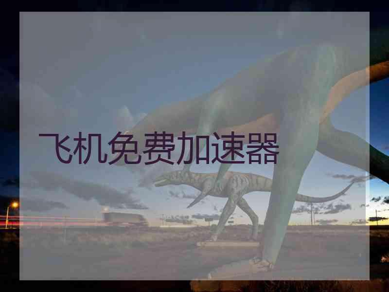 飞机免费加速器