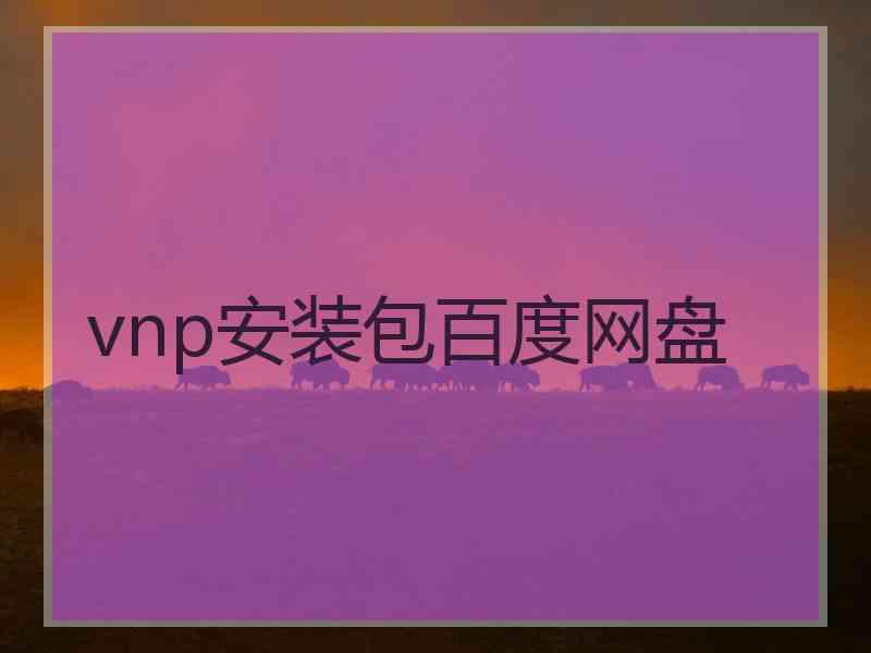 vnp安装包百度网盘