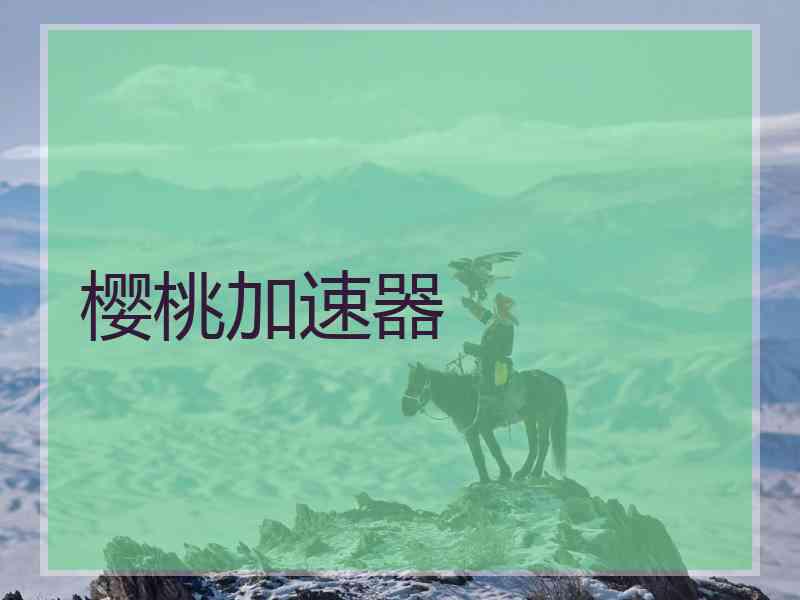 樱桃加速器