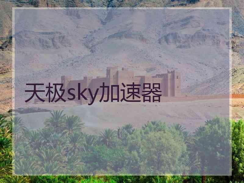天极sky加速器