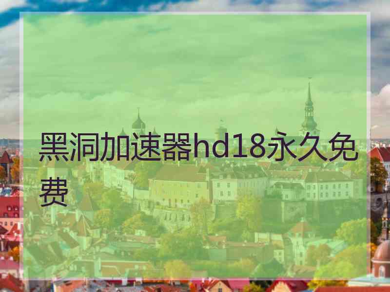 黑洞加速器hd18永久免费