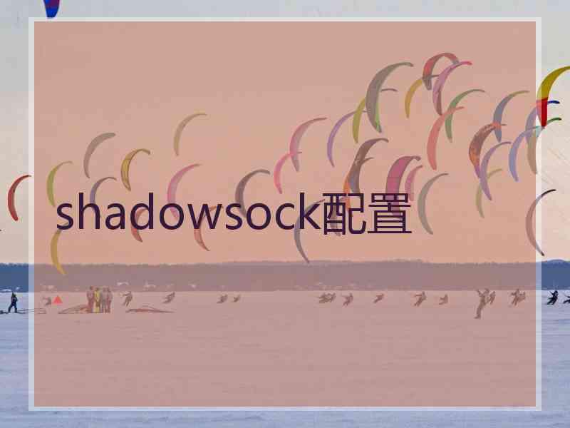 shadowsock配置