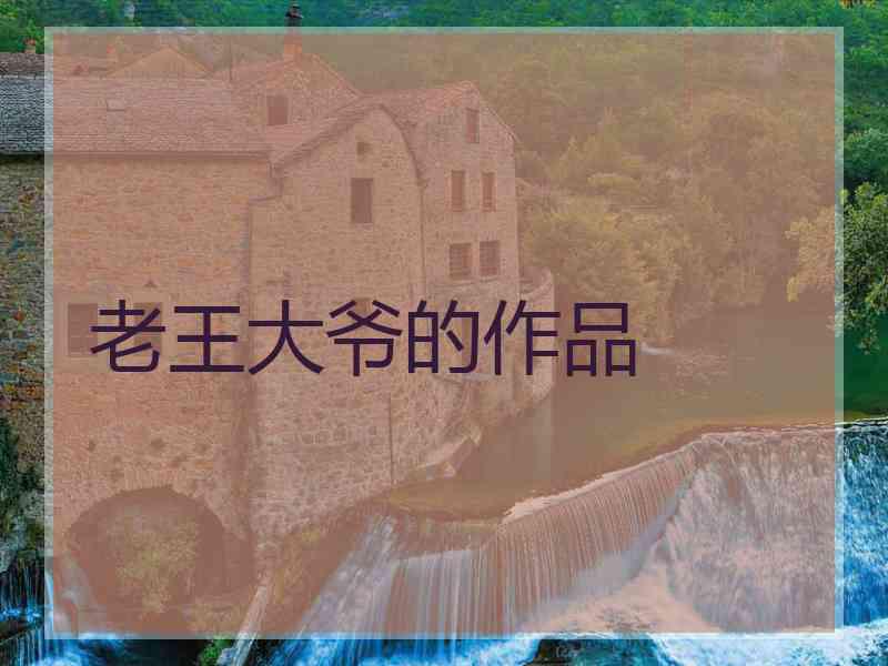 老王大爷的作品