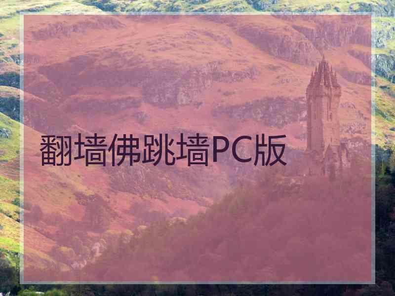 翻墙佛跳墙PC版